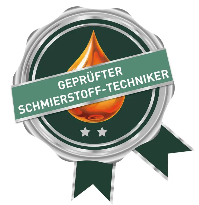 Logo - geprüfter Schmierstoff-Techniker